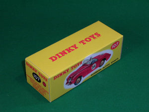 Dinky Toys #107 Sunbeam Alpine Sports (competition finish).