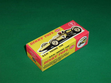 Dinky Toys #243 B. R. M. Racing Car.