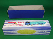 Load image into Gallery viewer, Dinky Toys #901 Foden Diesel 8-Wheel Wagon 2nd cab -stripes.