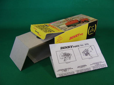 Dinky Toys #970 Jones Fleetmaster Cantilever Crane.