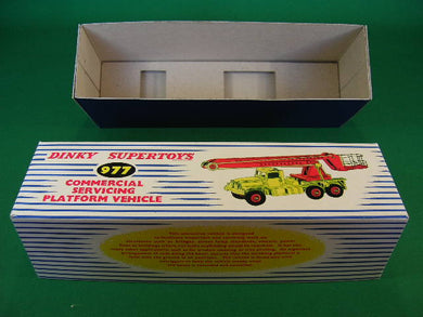 Dinky Toys #977 Commercial Servicing Platform Vehicle.