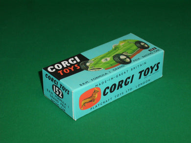 Corgi Toys #152 B.R.M. Formula 1 Grand Prix Racing Car (no suspension)