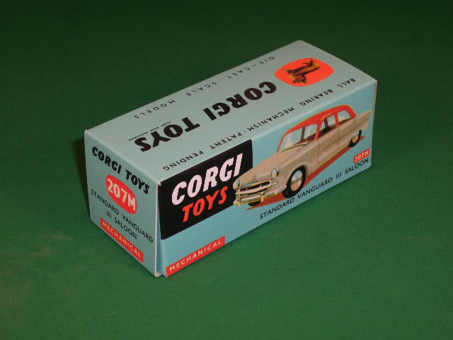 Corgi Toys #207M Standard Vanguard III Saloon - Mechanical.