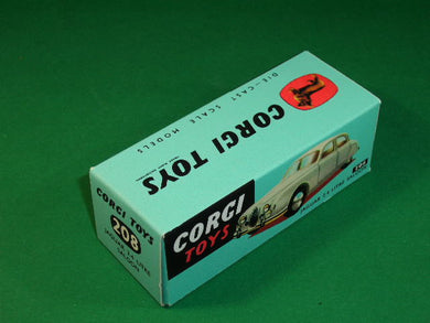 Corgi Toys #208 Jaguar 2.4 Saloon (no suspension).