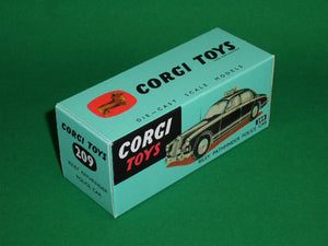Corgi Toys #209 Riley Pathfinder Police Car.