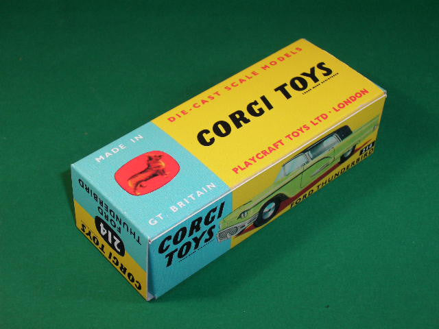 Corgi Toys #214 Ford Thunderbird Hard Top.