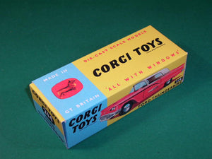 Corgi Toys #214 Ford Thunderbird Hard Top.