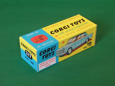Corgi Toys #217 Fiat 1800.