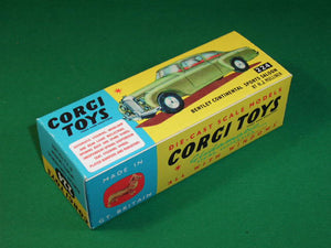Corgi Toys #224 Bentley Continental Sports Saloon.