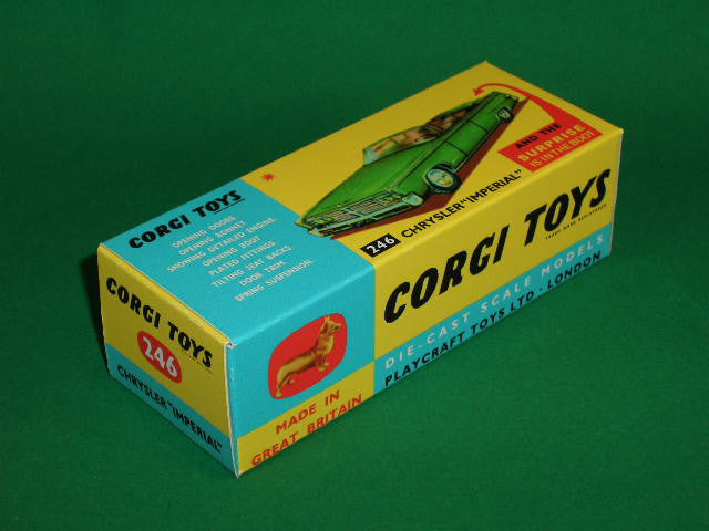 Corgi Toys #246 Chrysler Imperial.