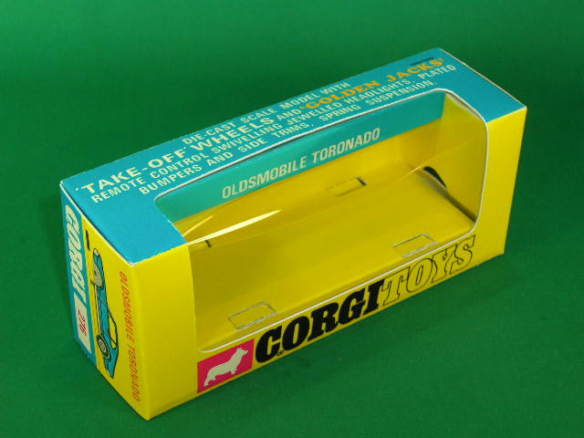 Corgi Toys #276 Oldsmobile Toronado - 'Golden Jacks'.