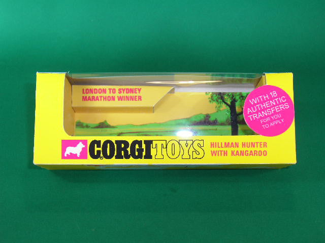 Corgi Toys #302 Hillman Hunter with Kangaroo -'Golden Jacks'.