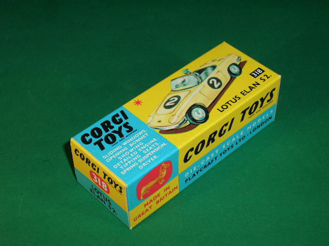 Corgi Toys #318 Lotus Elan S2.
