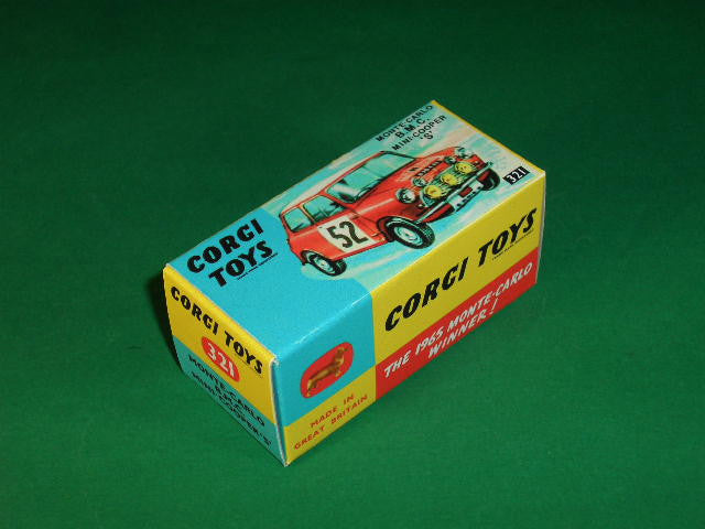 Corgi Toys #321 Monte-Carlo B.M.C. Mini Cooper 'S' #52.