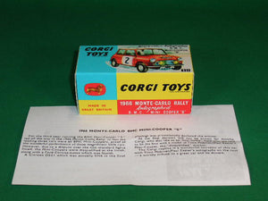 Corgi Toys #321 Monte-Carlo B.M.C. Mini Cooper 'S' #2.