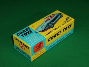 Corgi Toys #324 Marcos 1800 G.T. with Volvo Engine.