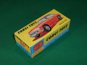 Corgi Toys #327 M. G. B. GT.