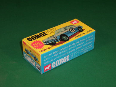 Corgi Toys #345 M.G.C. G.T. (Competition Model).