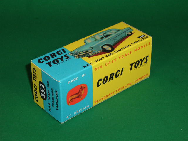 Corgi Toys #352 R.A.F. Staff Car - Standard Vanguard.