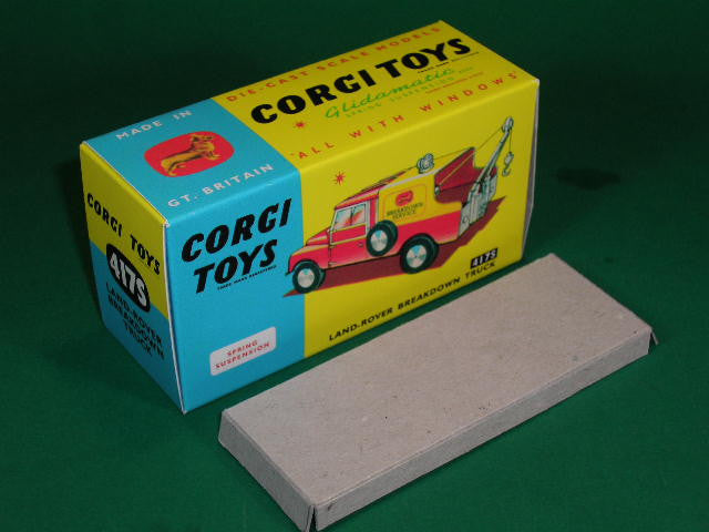 Corgi Toys #417S Land Rover Breakdown Truck (with suspension).