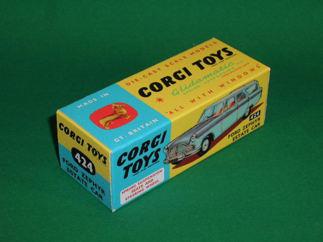 Corgi Toys #424 Ford Zephyr Estate Car.