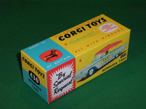 Corgi Toys #430 Bermuda Taxi.