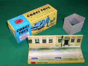 Corgi Toys #448 B.M.C. Mini Police Van with Tracker Dog (Scotland Yard plinth).