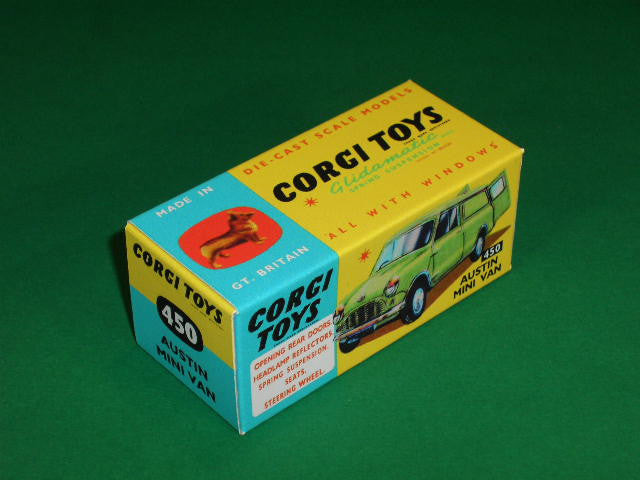 Corgi Toys #450 Austin Mini Van.