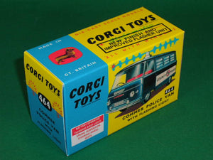 Corgi Toys #464 Commer Police Van with flashing light.