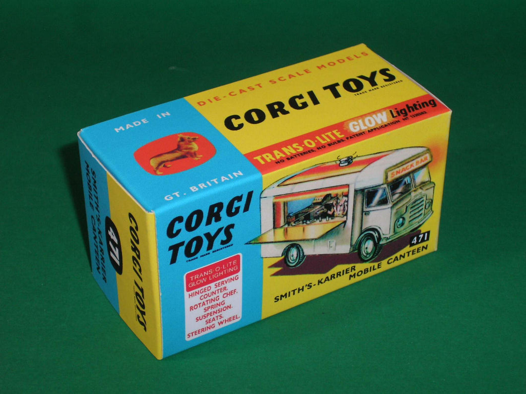Corgi Toys #471 Smith's Karrier Mobile Canteen (Joe's Diner).