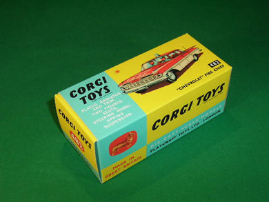 Corgi Toys #482 Chevrolet Fire Chief.