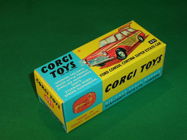 Corgi Toys #491 Ford Consul Cortina Super Estate Car.