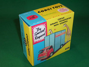 Corgi Toys #503 Chipperfield's Circus Giraffe Transporter.