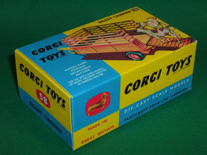 Corgi Toys # 58 Beast Carrier.