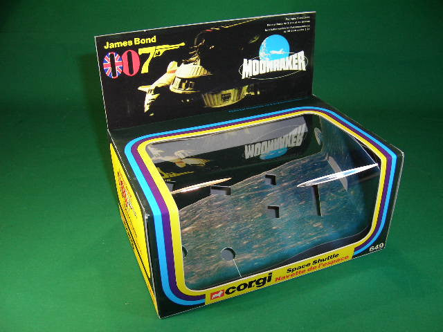 Corgi Toys #649 James Bond Space Shuttle.