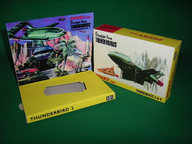 Dinky Toys #101 Thunderbird 2 (& 4).