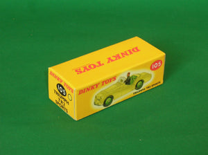 Dinky Toys #105 Triumph TR2 Sports (touring finish).