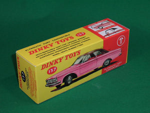 Dinky Toys #137 Plymouth Fury Convertible.