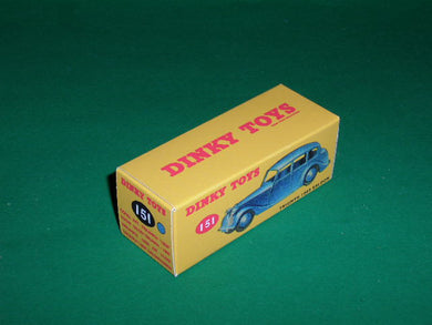 Dinky Toys #151 (# 40b) Triumph 1800 Saloon.