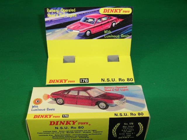 Dinky Toys #176 N. S. U. RO 80.