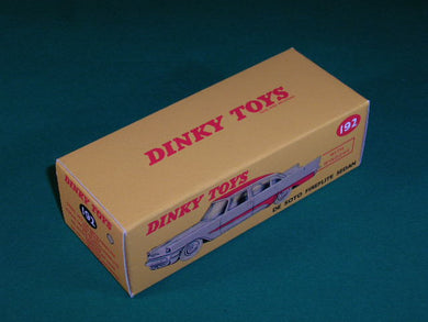 Dinky Toys #192 De Soto Fireflite Sedan.