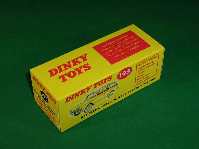Dinky Toys #193 Rambler Cross Country Station Wagon.