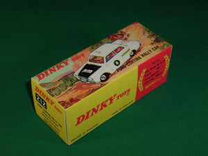 Dinky Toys #212 Ford Cortina Rally Car.