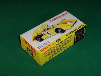 Dinky Toys #223 McLaren M8A Can Am.