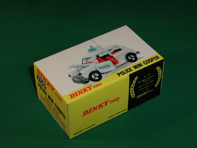 Dinky Toys #250 Police Mini Cooper.