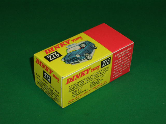 Dinky Toys #273 R.A.C. Patrol Mini Van.