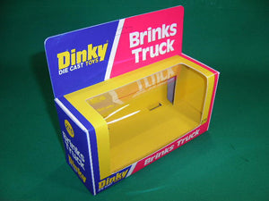 Dinky Toys #275 Brinks Truck - U.S.A. issue in grey/white/blue finish.