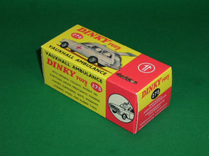 Dinky Toys #278 Vauxhall Victor Ambulance.
