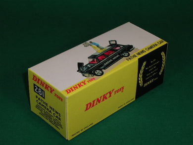 Dinky Toys #281 Pathe News Camera Car.