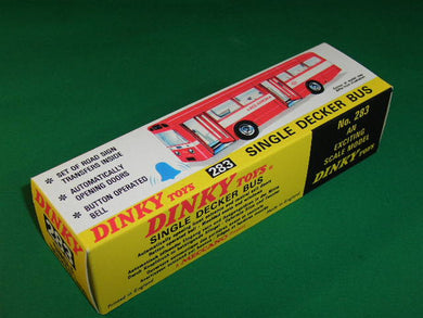 Dinky Toys #283 Single Decker Bus (Red Arrow).